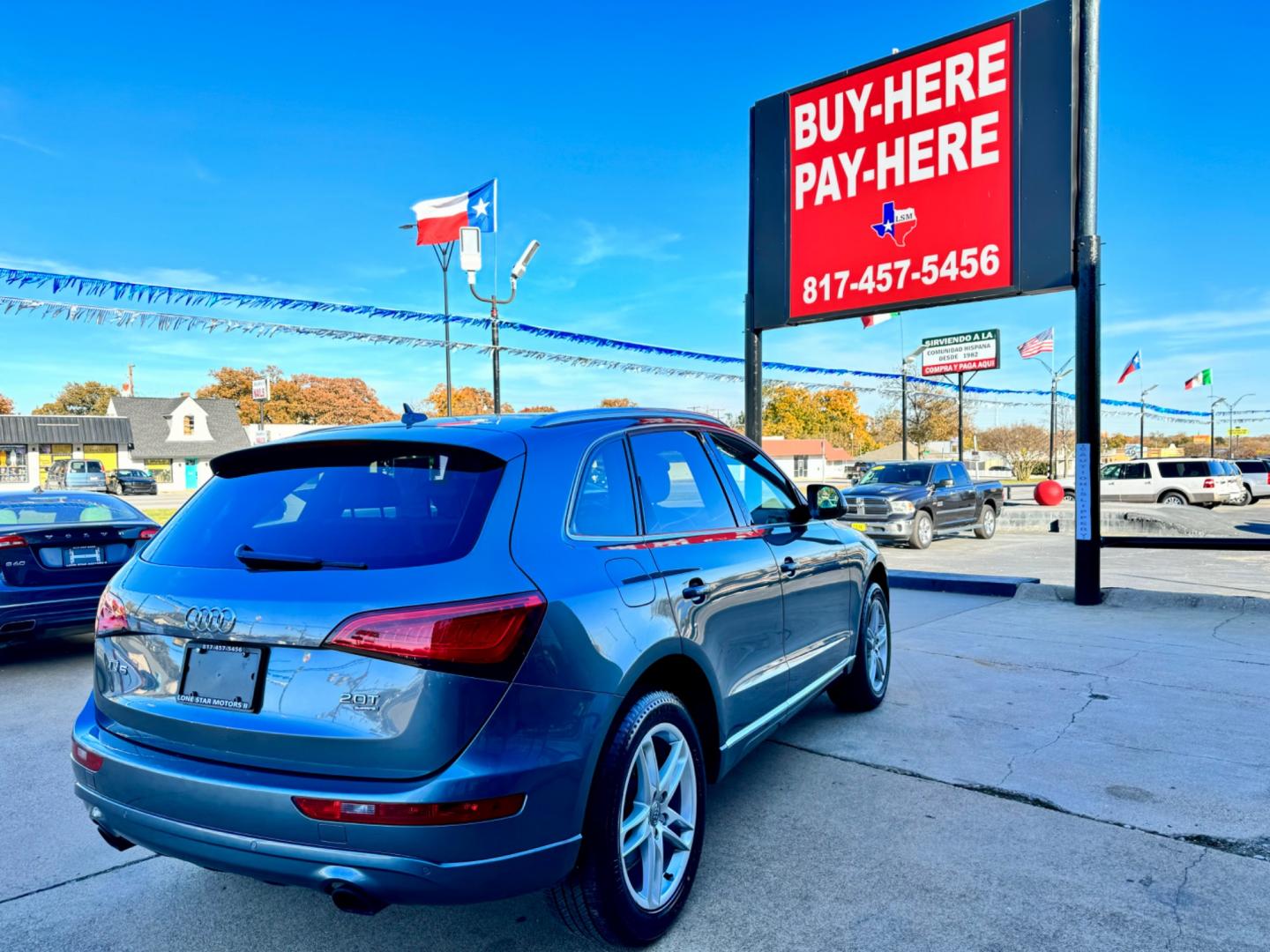 2013 GRAY AUDI Q5 PREMIUM PLUS (WA1LFAFP1DA) , located at 5900 E. Lancaster Ave., Fort Worth, TX, 76112, (817) 457-5456, 0.000000, 0.000000 - This is a 2013 AUDI Q5 PREMIUM PLUS 4 DOOR SUV that is in excellent condition. There are no dents or scratches. The interior is clean with no rips or tears or stains. All power windows, door locks and seats. Ice cold AC for those hot Texas summer days. It is equipped with a CD player, AM/FM radio, A - Photo#8